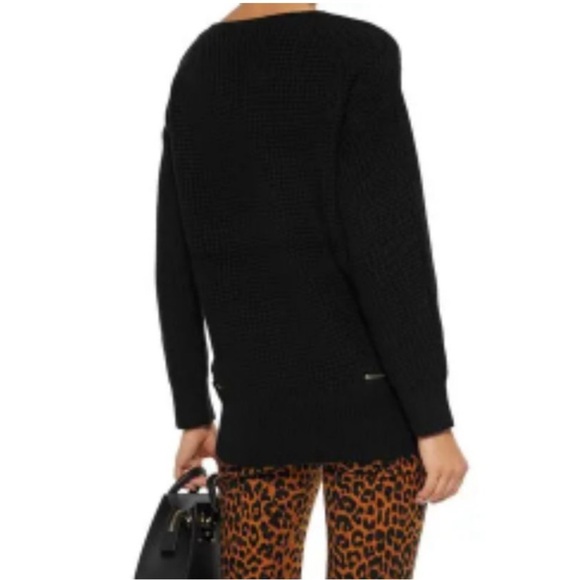 Alice and Olivia Classics Lettie Zip-Hem Pullover - Picture 3 of 11